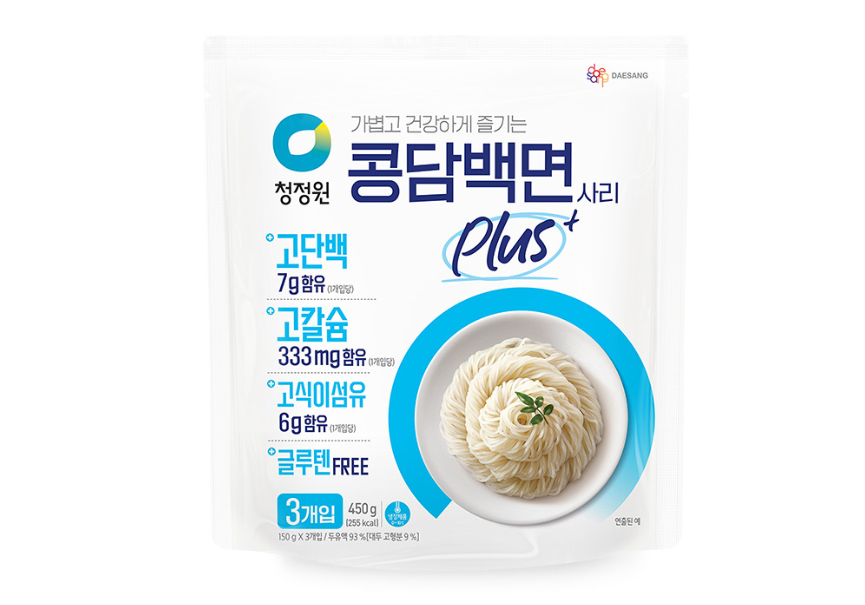 대상 콩담백면 플러스